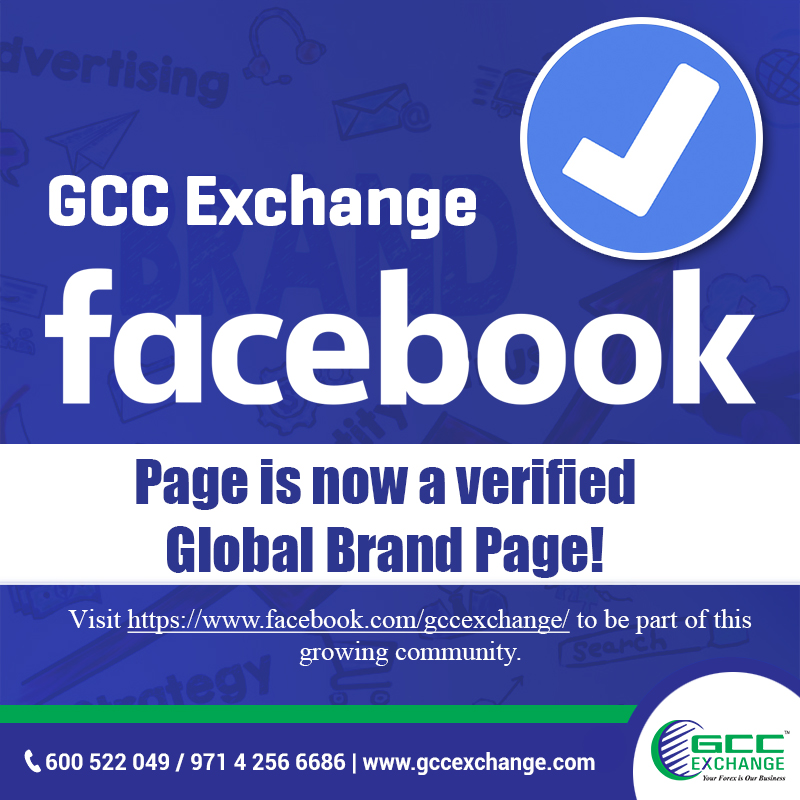 GCC Exchange Facebook page is now a Verified Global Brand Page!