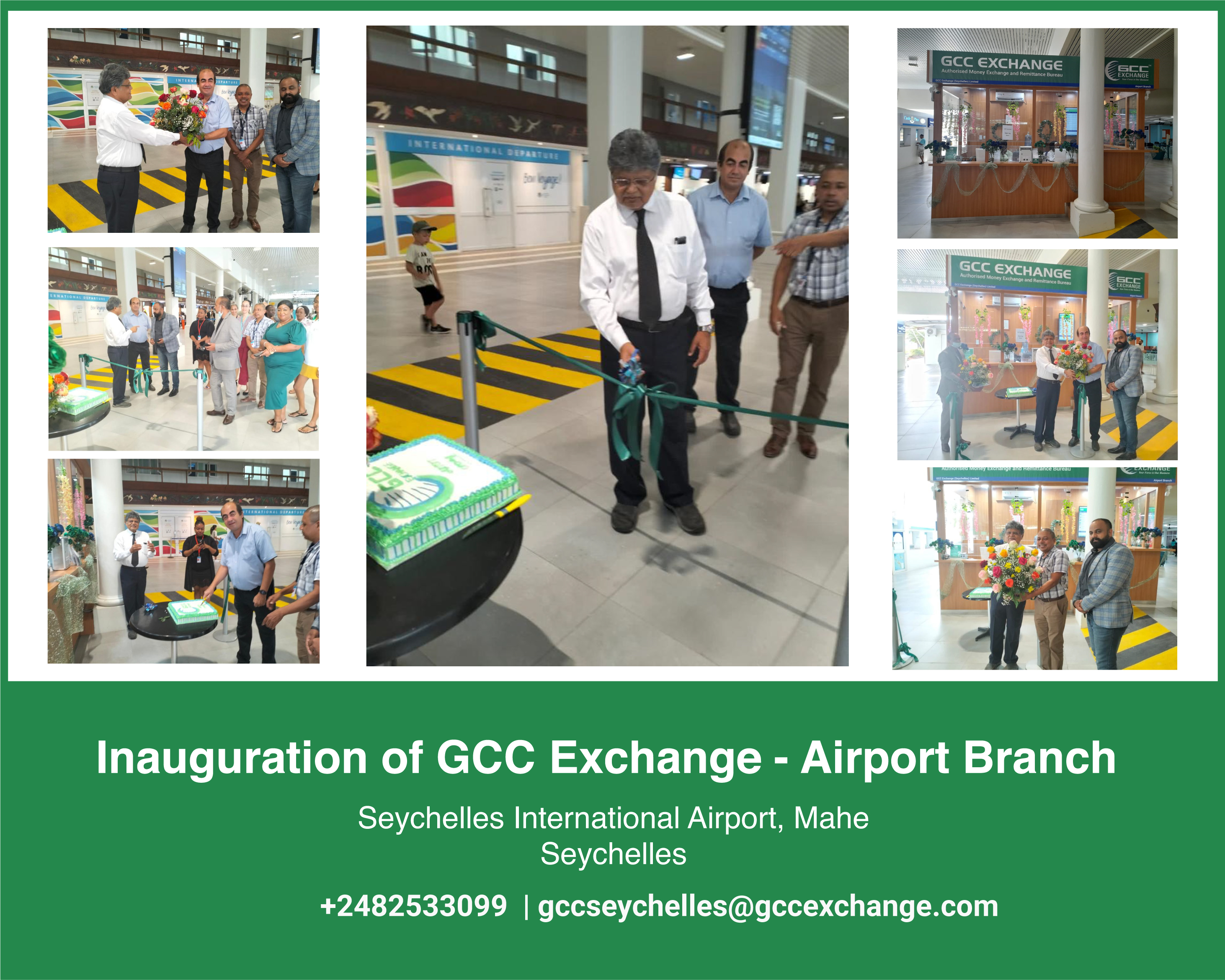 GCC Exchange, now at Seychelles International Airport!